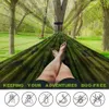Lichtgewicht klamboe-hangmat voor twee personen, eenvoudig op te zetten 290*140 cm met 2 boombanden, draagbare hangmat voor kamperen, reizen, tuin 240222