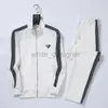 Designer Mens Tracksuit Luxury Men's Tracksuits Sweatsuits Lång ärm klassisk modeficka som kör casual man kläder kläder byxor jacka två bit