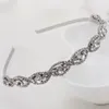 Mode bruids bruiloft hoofdband bruiloft romantische kristal strass haarband bruid hoge kwaliteit haaraccessoires voor women219D