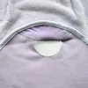 毛布紫色の幼児の赤ちゃんスワドルラップブランケットスリープサック冬秋の秋の厚い薬（4-9か月14-22ポンド）綿ミンキー