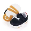 Första Walkers Casual Baby Shoes Infant Boys Crib Mesh Breattable Soft Sole Sneakers Walking Toddler Walker Four Seasons