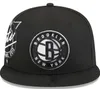 Brooklyn'nets'''''leball Casquette 2023-24 Unisex Fashion Cotton Baseball Tap Snapback Gat Men Women Sun Bordery Spring Summer Cap Wholesale