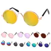 Vêtements pour chiens Lunettes de soleil pour animaux de compagnie Chat drôle Petit classique Lunettes rétro Pos Props Accessoires Cosplay Verre