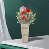 Vases Tin Flower Pot Bucket Arrangement Vase Dried Chic Vintage Jugs Farmhouse Iron Retro