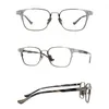 Gafas de sol de moda Marcos Belight Ópticos Hombres Japón Diseño Vintage Cuadrado Retro Titanio con marco de gafas de acetato Precription 288M