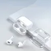 2024 para airpods pro 2 USB-C fones de ouvido acessórios airpods 2 3 gen protetora flip 6 capa sem fio bluetooth fones de ouvido branco pc hard shell protetor de fone de ouvido