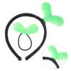 Bandanas Sprout Headband Hair Tie Set Lovely Bean Band Green Headdress For Toddlers Teens Kids Gifts 2pcs