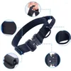 Collares para perros Collar Nylon Hebilla para mascotas Forro de tela para buceo al aire libre Accesorios medianos y grandes