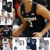 Benutzerdefinierte UConn Huskies College Basketball Jersey NCAA 23 Jayden Ross 24 Youssouf Singare 32 Donovan Clingan Herren Damen Jugend Kinder Trikots 2023 National Champions