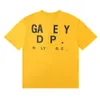 メンズGAファッショントレンディTシャツプリントファッションメンズTシャツ高品質のコットンカジュアルTシャツ短袖高級ヒップホップストリートドレスTシャツ