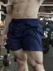 Short de sport à séchage rapide pour hommes et femmes, élastique, entraînement, course à pied, Fitness, pantalon trois-quarts, short américain,