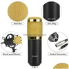 KARAOK PLAYERFL SET STUDIO Condenser Microphone KTV Broadcasting Recording Kits Drop Delivery Electronics Home O DHVWP