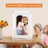 Digital Photo Frames UPDATED 2G Memory 7inch Acrylic Digital Photo Frame IPS Screen Battery in NFT Display Electronic Video Picture Frame 24329