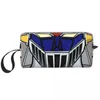 Borse per cosmetici Getter Robot Borsa per trucco Custodia impermeabile Mazinger Z Organizer da viaggio per articoli da toeletta Uomo Donna