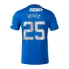 23 24 Glasgow Rangers futbol formaları 2023 2024 ev mavi Sakala Kent Tavernier Morelos Colak Hogan Futbol Formaları Erkek Çocuk Kiti Hayranlar Oyuncu Versiyonu Camiseta De