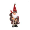 Décorations de Noël, poupée de père noël, décoration de bureau, arbre, porte murale, Durable