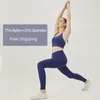 Zestaw jogi damski stanik sportowy i legginsy jogging 2-częściowy zestaw jogi