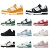 Chaussures de luxe Designer Casual Baskets en relief Noir Vert Jaune Denim Low Marque Triple Blanc Rose Bleu Ciel Abloh Hommes Femmes Virgil Yayoi Kusama Formateurs S6