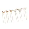 Hair Clips 3 Pieces Women Decorative Pin - Sticks For Bridal Girls Diy Accessory 2 Styles