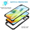 360 Fullt omslagsfall för Xiaomi 14 13T 12T POCO X6 F5 REDMI A3 13C A2 NOTA 13 12 Pro Ultra Case Protect stockproof CAPA