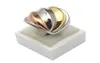 Кольца из нержавеющей стали, 3 цвета, женские украшения, золотые, серебряные, розовые, золотые, уникальные кольца, женские размеры 6, 7, 8 92206524