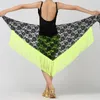 Scene Wear Professional Girls Latin Dance Performance Short Wrap -kjolar med fransar Salsa Hip Scarf