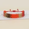 Braccialetti a maglie Go2BoHo Miyuki Bracciale alla moda per donna Uomo Gioielli Tre modelli Perline geometriche di colore misto