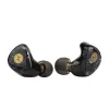 Fones de ouvido t3 thifi mais 10 mm LCP diafragma hifi fone de ouvido em ouvidos de ouvido com fio Música Ear fones de ouvido IEM 2pin Oxigênio sem cabo de cobre de 3,5 mm S 2p