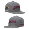 Los Angeles "Lakers" Boll Caps Casquette 2023-24 Unisex Fashion Cotton Baseball Cap Snapback Hat Män kvinnor Sun Hat Embroidery Spring Summer Cap grossist A24