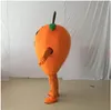 2024 new Tasty Orange Loquat Mascot Costume Halloween Christmas Cartoon Character Outfits Suit Advertising Leaflets Clothings Carnival Unisex Adults Outfit