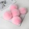 10pcs/lot-10 cm/4 "miękki prawdziwy lis fur