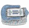 Designer Luxury Designer Belt Simon Belts for Men Women Shiny diamond belt Black Blue white multicolour with bling rhinestones as gift designerAW8T