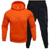 No logo fashions hilovable Spring New Sweater Hoodie Set for Men Loose and Plushed Solid Color for Women