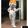 Mascottekostuums Halloween Sneeuwmankostuum Cartoon Thema Karakter Adt Grootte Kerstmis Carnaval Verjaardagsfeestje Fancy Outfit Drop Deliv Dhmzh