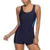 Attraco Women Sports badkläder fitness baddräkt lapptävling Tävling Öppna Back Bathing Suits Clearance 240219