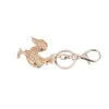 Keychains Rooster Rhinestone Keychain Handbag Charm Key Chain