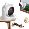 Toys Atuban Automatic Cat Laser Toy für Innenkatzen, interaktive Katzenspielzeug für Kätzchen/Hunde, schneller/langsamer Modus, einstellbare Kreisbereiche