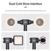 Selfie Monopods Wireless Selfie Stick Tripod with Remote Face Tracking Handheld Gimbal Stabilizer 1/4 Screw Removable Light for Camera Phone 24329