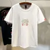 ファッションヒロベーブル夏新しい中国シックな民族刺繍半袖Tシャツメンズフルショルダーラウンドネック汎用性のあるTシャツバッキングシャツ