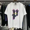 パープルシャツパープルブランドシャツTシャツメンズシャツ女性TシャツS M L XL 2024新しいスタイルの服メンズデザイナーグラフィックティーUSサイズS-XL