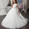 Girl Dresses Children's Wedding Flower Dress Kids Long Party Princess Clothing Ball Gowns Vestidos