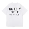 Designer Designer Tee Depts T-shirts Casual Man Womens Tees peints à la main éclaboussures d'encre graffiti lettres lâches manches courtes col rond vêtements taille asiatique s5xl designerK