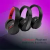 Cuffie Cuffie senza fili Trasmissione da 20 metri Auricolare Bluetooth Pieghevole Grande paraorecchie Casco 10 ore Stereo Bass Auricolare con microfono