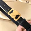 Belts 2024 Designer genuine Leather for women men Luxury High Quality Belts 1.8cm 2.5cm Width Golden Silver Stylish Waistband for Casual Formal Wear with 240226