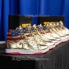 T Trump basketboll casual skor The Never Surrender High-tops designer 1 ts guld anpassade män utomhus sneakers comfort sport trendig snörning utomhus med låda stor storlek US 13