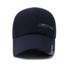 Ballkappen Sommermänner Sport Cap Outdoor Big Visor Baseball Casquette Dad Hut Klettern laufende Wanderhüte