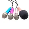 Microphones Portable STEREO Studio Mini microphone KTV Karaoke Mini microphone pour téléphone portable ordinateur portable PC Bureau à petite taille Mic de poche 240408