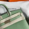 Kvinnor handväska l väska hög kvalitet axel designer väska lyx svart crossbody väska liten äkta läder väska kvalitet vit väska mode klaff grön tote