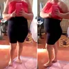 女性のシェイパーXSショートファジャボディシェーパープラスサイズシームレスシェイプウェア女性おなかコントロールハイウエストパンティーフラット胃スリム