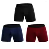 Mutande 4 Pz Boxer Uomo Intimo Uomo Bokserki Cotone Lungo Cueca Masculina Pantaloncini Para Hombre Homme